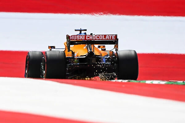 Action Pirelli. Daniel Ricciardo, McLaren MCL35M