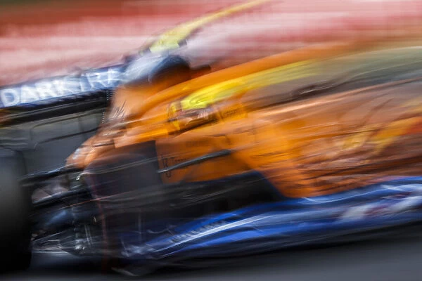 Action Speed. Lando Norris, McLaren MCL35M